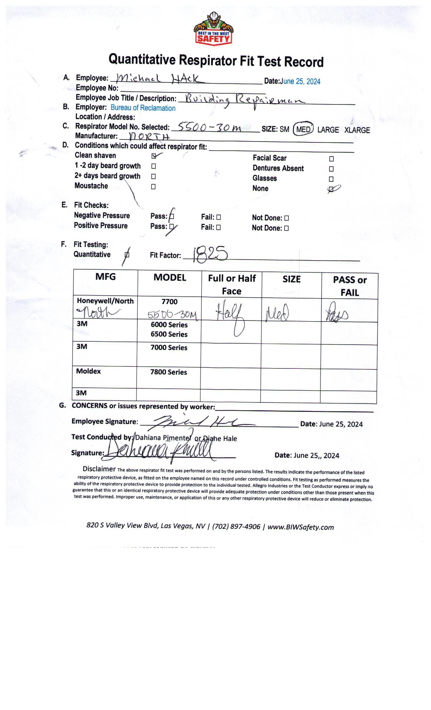 View User Documents | Best In the West Safety
