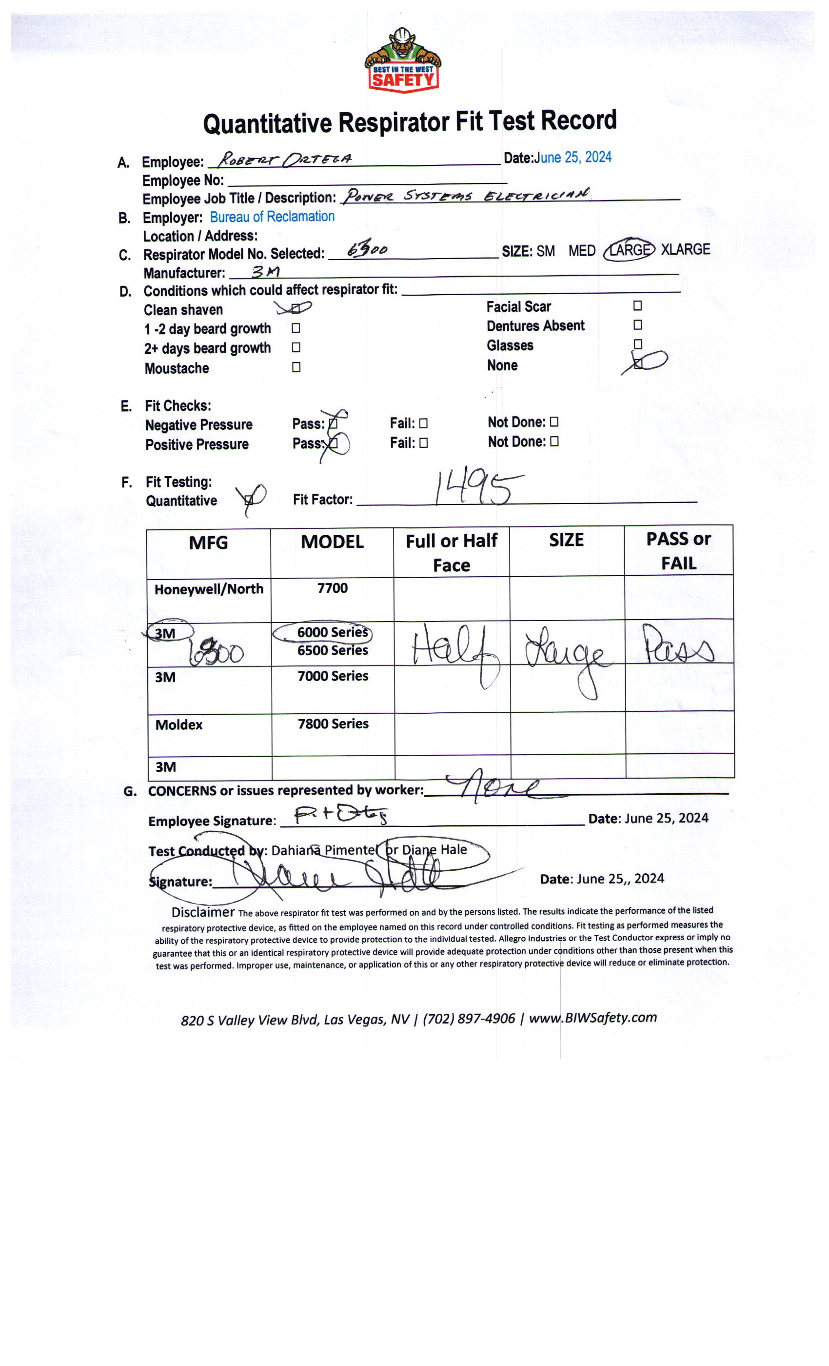 View User Documents | Best In the West Safety